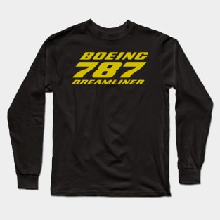 Boeing 787 Dreamliner Long Sleeve T-Shirt